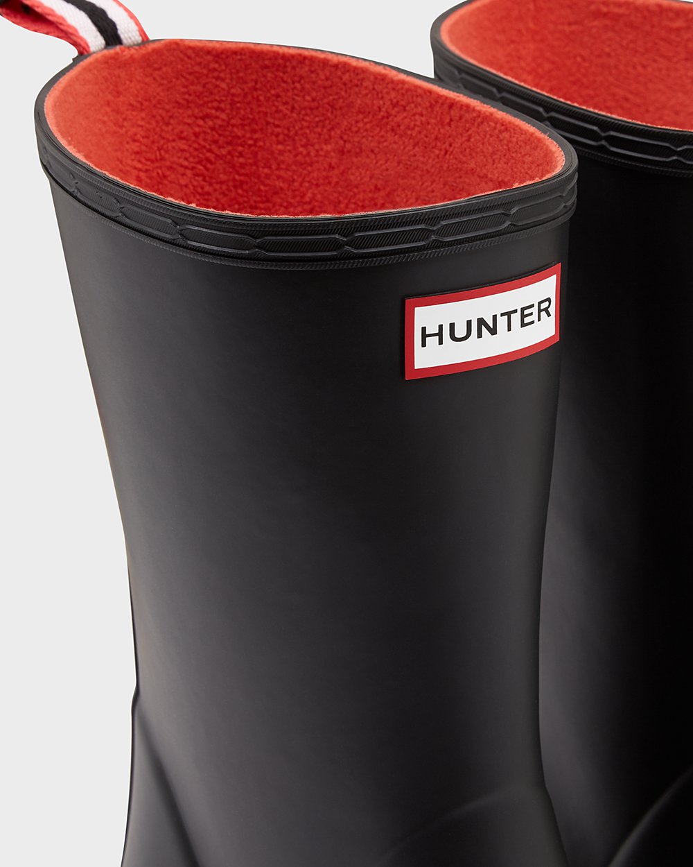 Play Botas Hunter Hombre - Original Insulated Mid-Height Rain - Negros - HAPOMTS-62